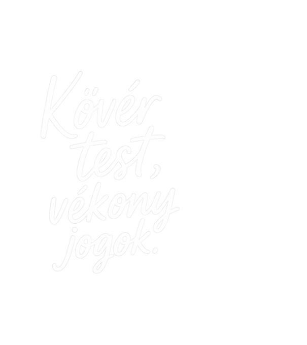  minta fehér pólón