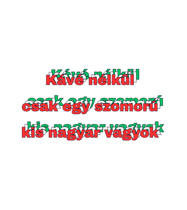  minta fehér pólón