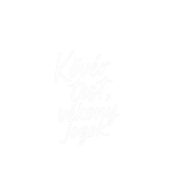 minta fehér pólón