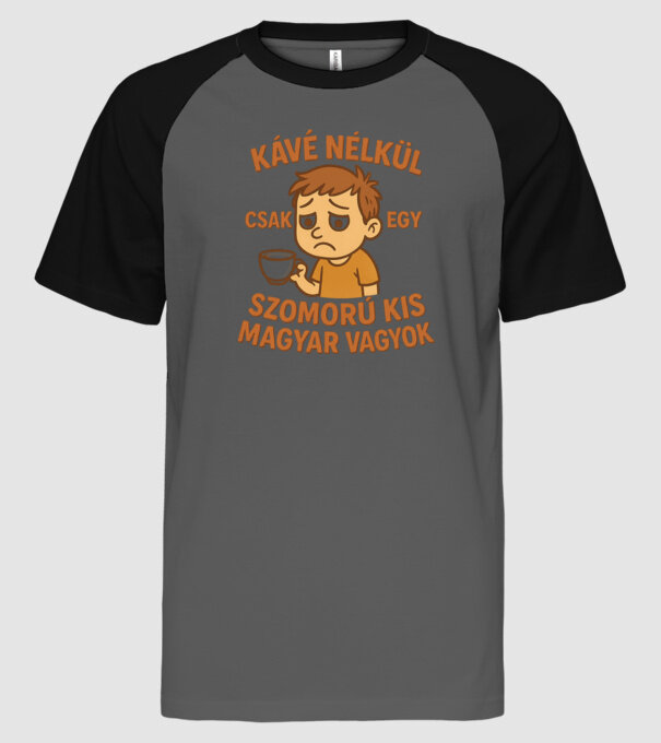  minta szürke/fekete pólón