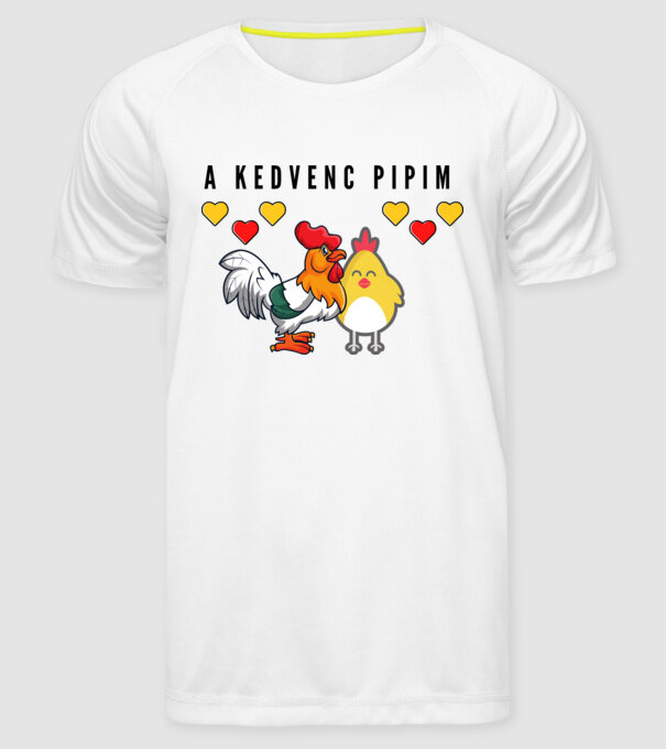  minta fehér pólón