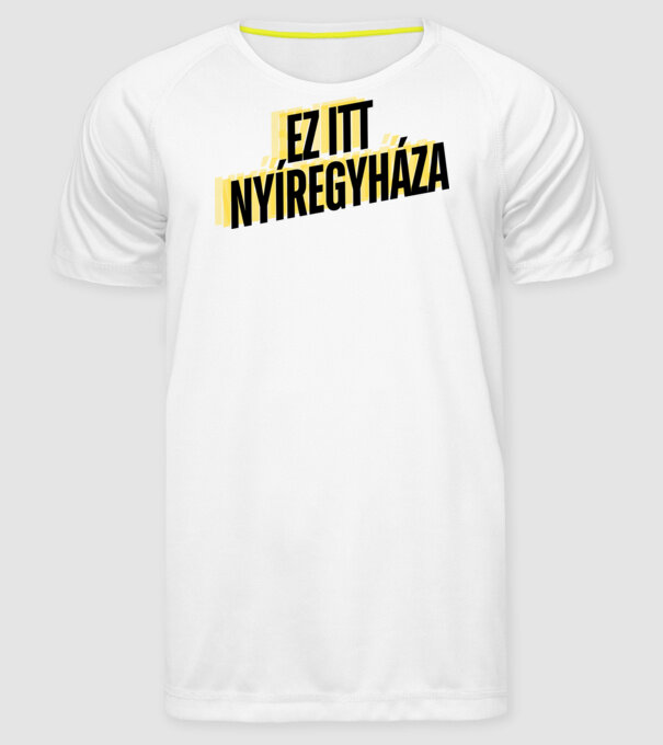  minta fehér pólón