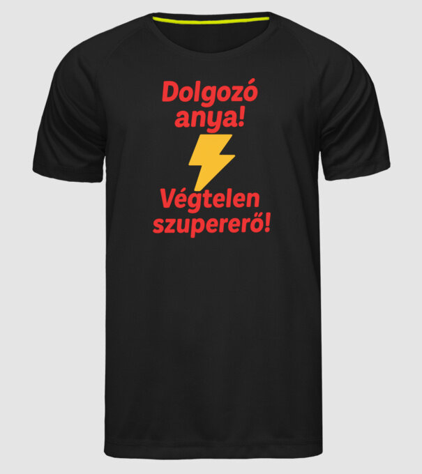  minta fekete pólón