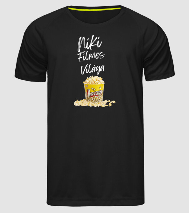  minta fekete pólón