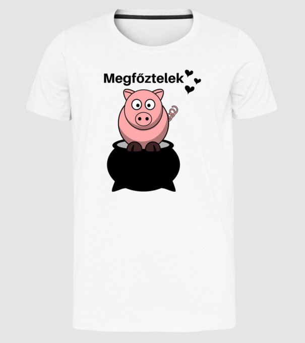  minta fehér pólón