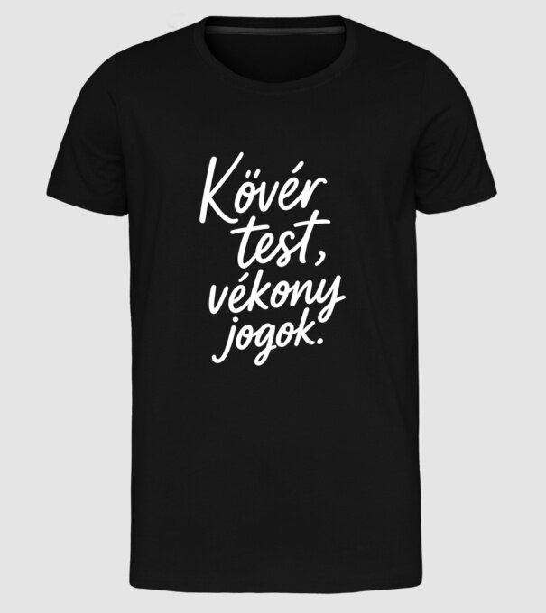  minta fekete pólón