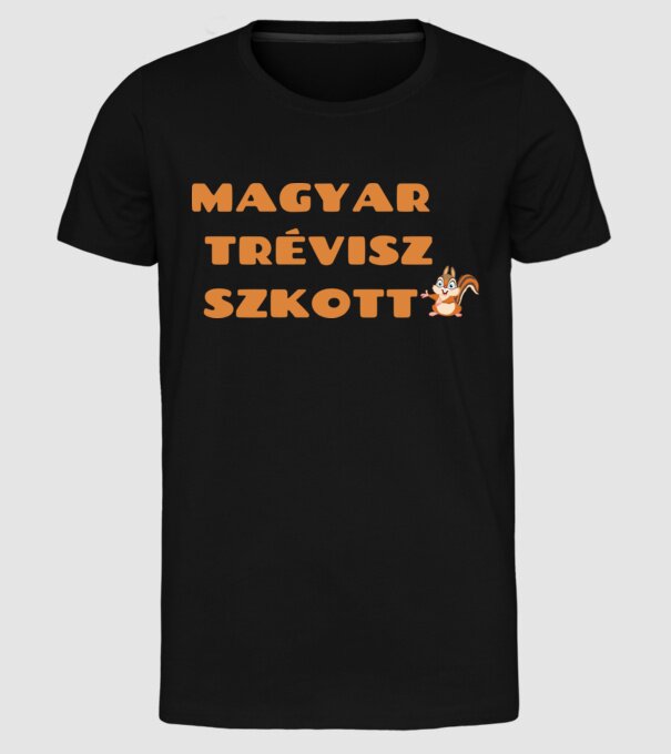  minta fekete pólón