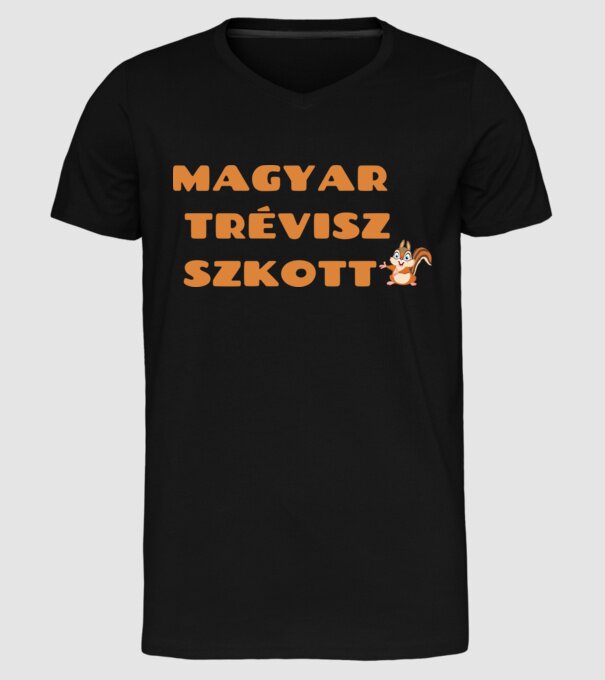  minta fekete pólón