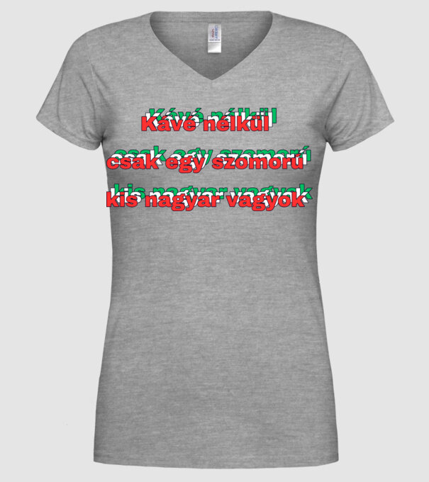  minta szürke pólón