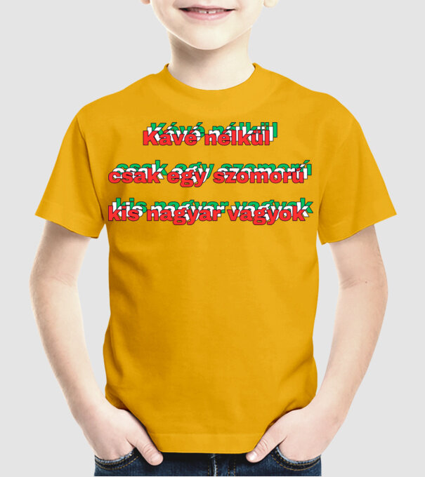  minta sárga pólón