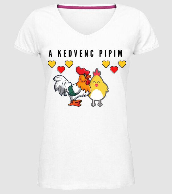  minta fehér pólón