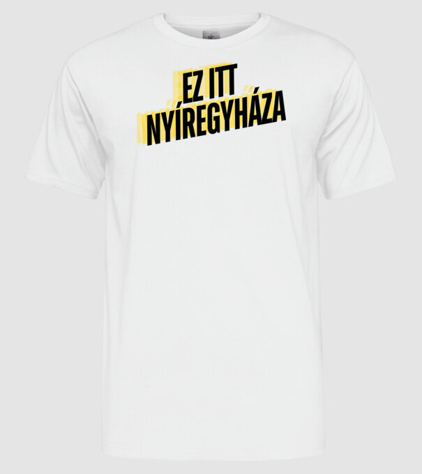  minta fehér pólón