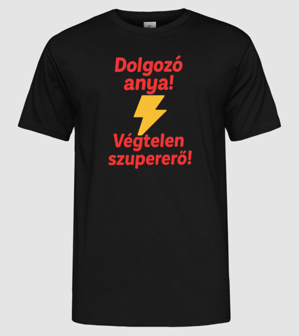 minta fekete pólón