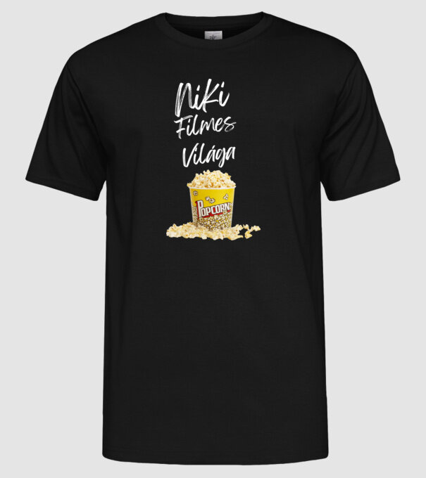  minta fekete pólón