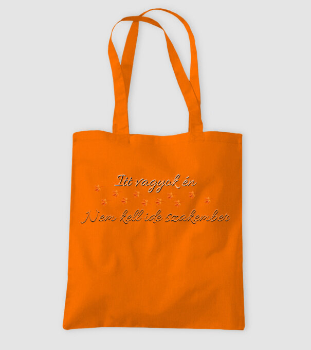  minta narancssárga pólón