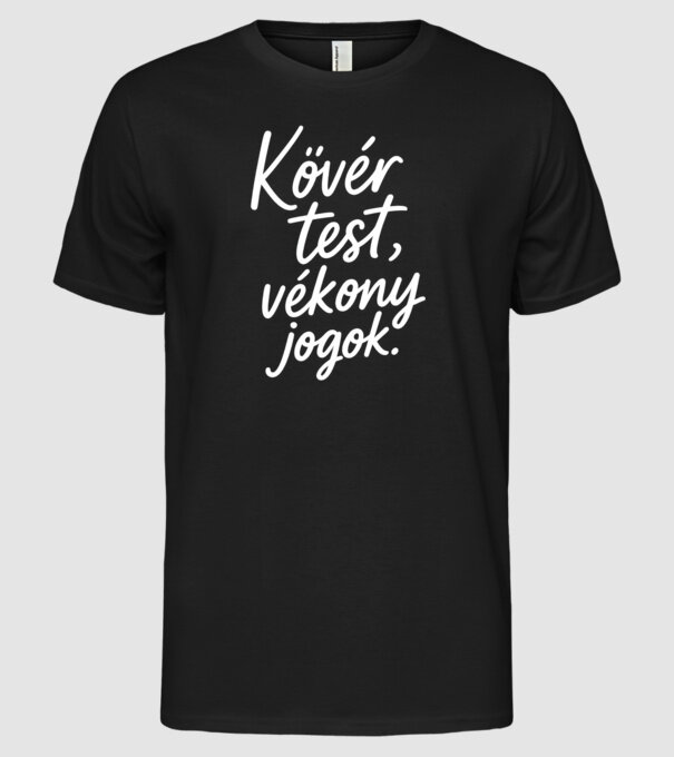  minta fekete pólón