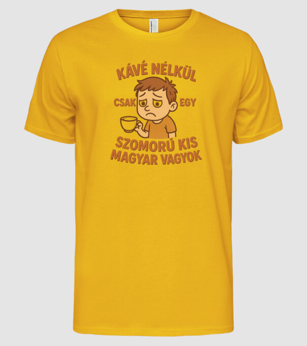  minta sárga pólón