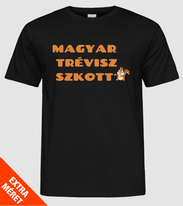  minta fekete pólón