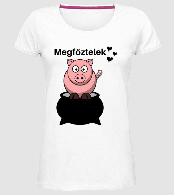  minta fehér pólón