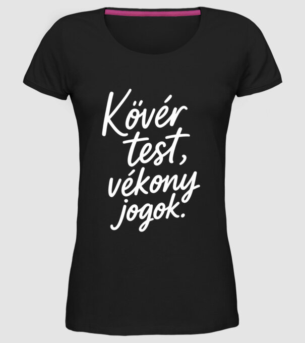  minta fekete pólón