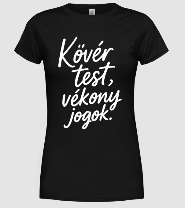 minta fekete pólón