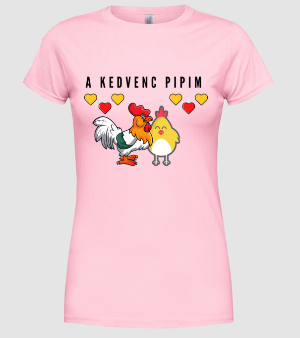  minta világos rózsaszín pólón
