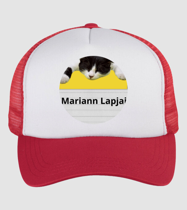  minta fehér/piros pólón
