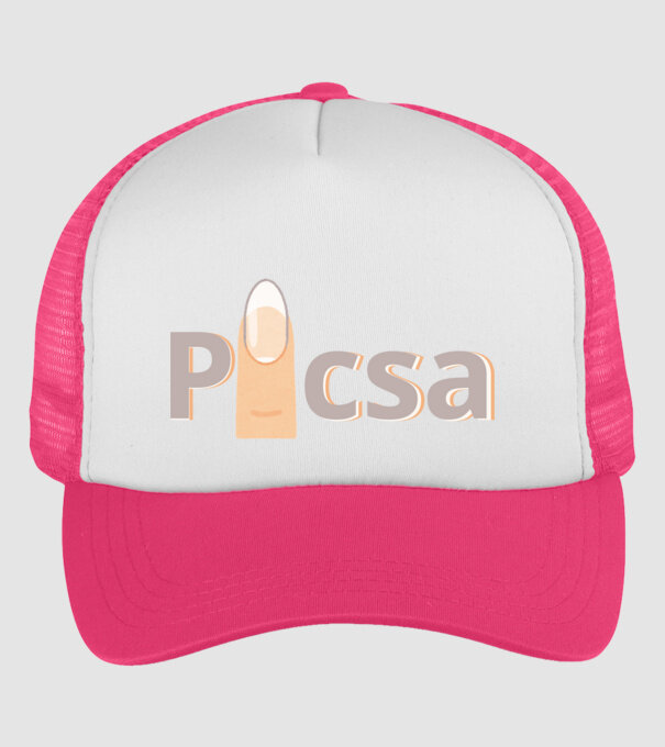  minta neonpink pólón