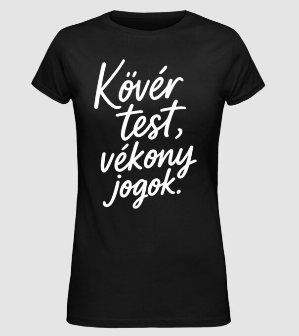  minta fekete pólón