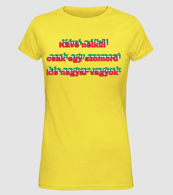  minta sárga pólón