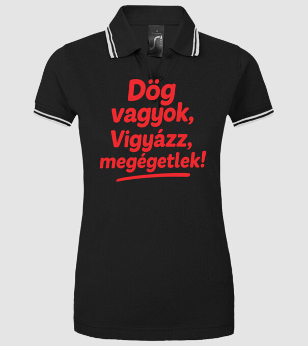  minta fekete pólón