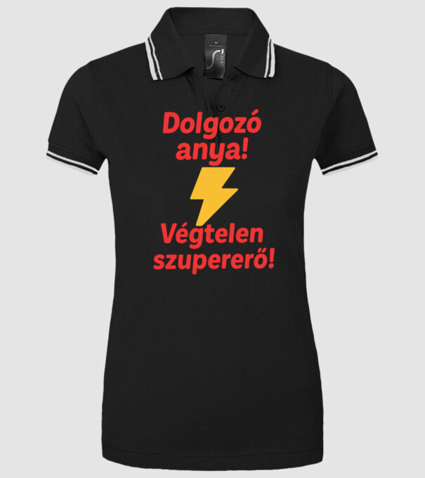  minta fekete pólón