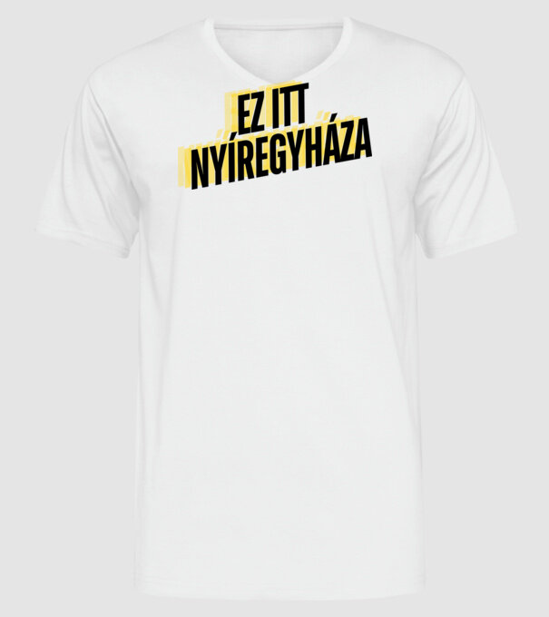  minta fehér pólón