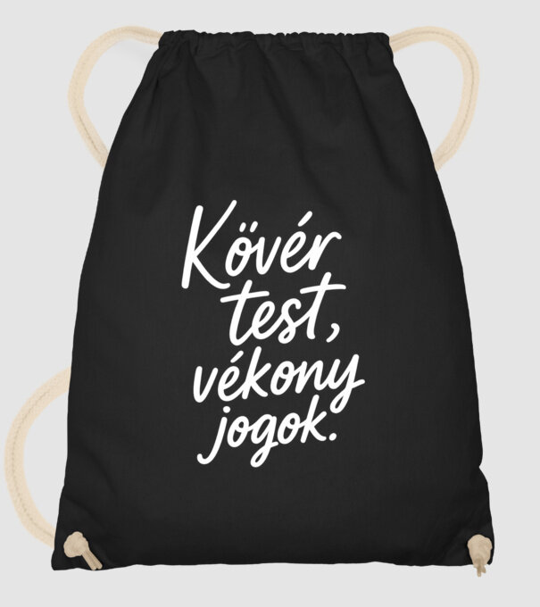  minta fekete pólón