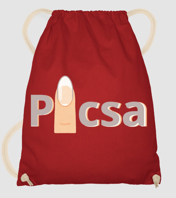  minta piros pólón