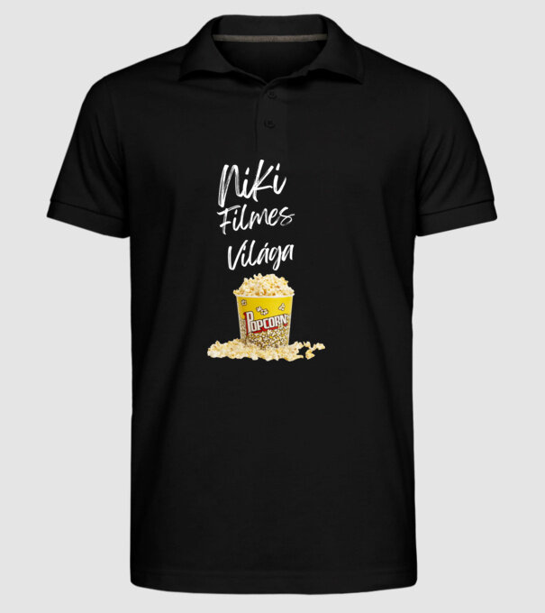  minta fekete pólón