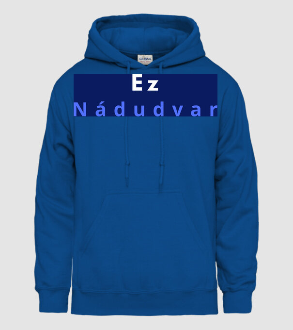  minta királykék pólón