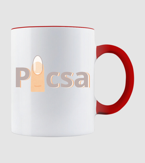  minta piros pólón